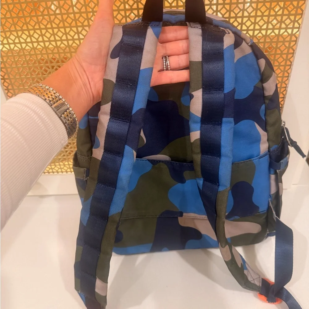 STATE Kane Blue & Green Camo Backpack for kids - Picture 3 of 10